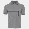 JB's  BIRDS EYE POLO   CHARCOAL - S Thumbnail