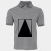 JB's  BIRDS EYE POLO   CHARCOAL - S Thumbnail
