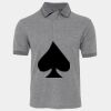 JB's  BIRDS EYE POLO   CHARCOAL - S Thumbnail