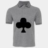 JB's  BIRDS EYE POLO   CHARCOAL - S Thumbnail