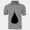 JB's  BIRDS EYE POLO   CHARCOAL - S Thumbnail