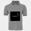 JB's  BIRDS EYE POLO   CHARCOAL - S Thumbnail