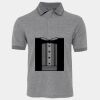 JB's  BIRDS EYE POLO   CHARCOAL - S Thumbnail