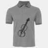 JB's  BIRDS EYE POLO   CHARCOAL - S Thumbnail