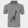 JB's  BIRDS EYE POLO   CHARCOAL - S Thumbnail