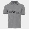 JB's  BIRDS EYE POLO   CHARCOAL - S Thumbnail