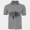 JB's  BIRDS EYE POLO   CHARCOAL - S Thumbnail