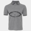 JB's  BIRDS EYE POLO   CHARCOAL - S Thumbnail