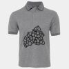 JB's  BIRDS EYE POLO   CHARCOAL - S Thumbnail