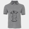 JB's  BIRDS EYE POLO   CHARCOAL - S Thumbnail