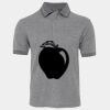 JB's  BIRDS EYE POLO   CHARCOAL - S Thumbnail