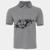 JB's  BIRDS EYE POLO   CHARCOAL - S Thumbnail