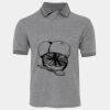JB's  BIRDS EYE POLO   CHARCOAL - S Thumbnail