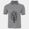 JB's  BIRDS EYE POLO   CHARCOAL - S Thumbnail