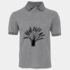 JB's  BIRDS EYE POLO   CHARCOAL - S Thumbnail