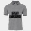 JB's  BIRDS EYE POLO   CHARCOAL - S Thumbnail