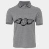 JB's  BIRDS EYE POLO   CHARCOAL - S Thumbnail