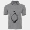 JB's  BIRDS EYE POLO   CHARCOAL - S Thumbnail