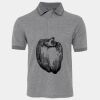 JB's  BIRDS EYE POLO   CHARCOAL - S Thumbnail