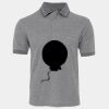 JB's  BIRDS EYE POLO   CHARCOAL - S Thumbnail
