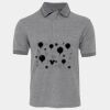 JB's  BIRDS EYE POLO   CHARCOAL - S Thumbnail