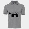 JB's  BIRDS EYE POLO   CHARCOAL - S Thumbnail