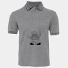 JB's  BIRDS EYE POLO   CHARCOAL - S Thumbnail