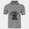 JB's  BIRDS EYE POLO   CHARCOAL - S Thumbnail