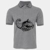 JB's  BIRDS EYE POLO   CHARCOAL - S Thumbnail