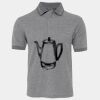 JB's  BIRDS EYE POLO   CHARCOAL - S Thumbnail
