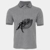 JB's  BIRDS EYE POLO   CHARCOAL - S Thumbnail