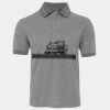 JB's  BIRDS EYE POLO   CHARCOAL - S Thumbnail
