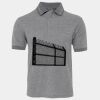 JB's  BIRDS EYE POLO   CHARCOAL - S Thumbnail