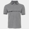 JB's  BIRDS EYE POLO   CHARCOAL - S Thumbnail