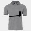 JB's  BIRDS EYE POLO   CHARCOAL - S Thumbnail