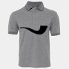 JB's  BIRDS EYE POLO   CHARCOAL - S Thumbnail