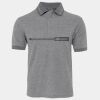 JB's  BIRDS EYE POLO   CHARCOAL - S Thumbnail