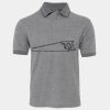 JB's  BIRDS EYE POLO   CHARCOAL - S Thumbnail