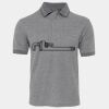 JB's  BIRDS EYE POLO   CHARCOAL - S Thumbnail