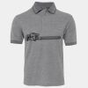 JB's  BIRDS EYE POLO   CHARCOAL - S Thumbnail
