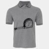 JB's  BIRDS EYE POLO   CHARCOAL - S Thumbnail