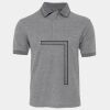 JB's  BIRDS EYE POLO   CHARCOAL - S Thumbnail
