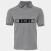 JB's  BIRDS EYE POLO   CHARCOAL - S Thumbnail