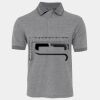JB's  BIRDS EYE POLO   CHARCOAL - S Thumbnail