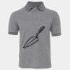 JB's  BIRDS EYE POLO   CHARCOAL - S Thumbnail