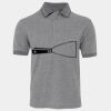 JB's  BIRDS EYE POLO   CHARCOAL - S Thumbnail