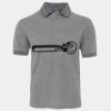 JB's  BIRDS EYE POLO   CHARCOAL - S Thumbnail