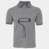 JB's  BIRDS EYE POLO   CHARCOAL - S Thumbnail