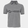 JB's  BIRDS EYE POLO   CHARCOAL - S Thumbnail