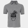 JB's  BIRDS EYE POLO   CHARCOAL - S Thumbnail